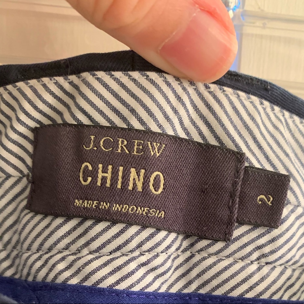 JCREW chino shorts size 2!!